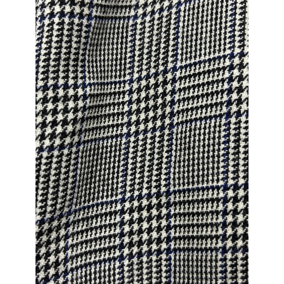 VTG Y2K Talbots Glen Plaid Wool High Rise Pleated Pants Old Money Preppy 16 - Picture 7 of 16